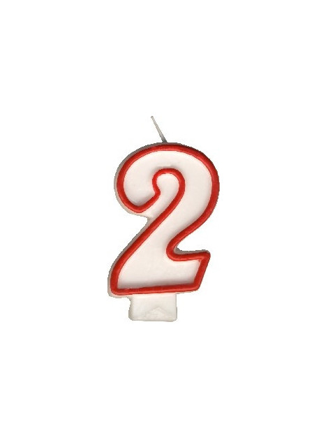 Svíčka dortová číslice ´´2´´ 7