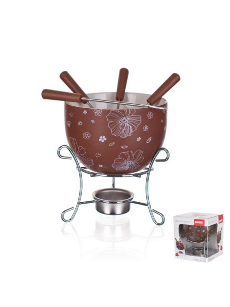 Fondue keramika 6ks  CHOCO BLOSSOMS