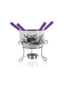 Fondue keramika 6ks  LAVENDER