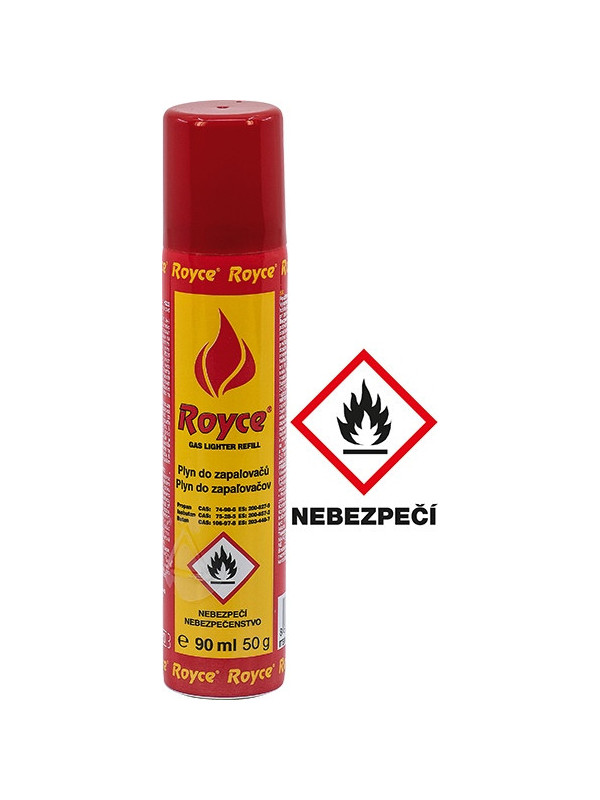 Plyn do zapalovačů 90ml  ROYCE