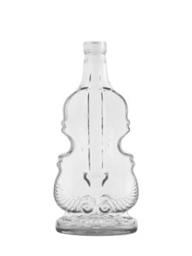 Láhev sklo  500ml VIOLINO čirá se zátkou