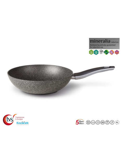 Pánev WOK nepřilnavá ¤28cm  MINERALIA vč. indukce