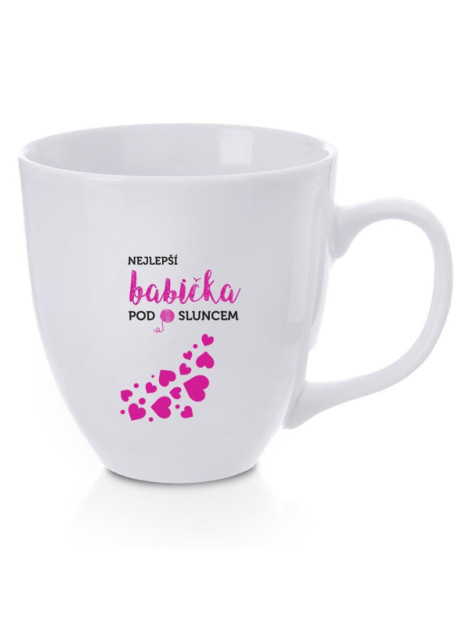 Hrnek porcelán 470ml  BABIČKA