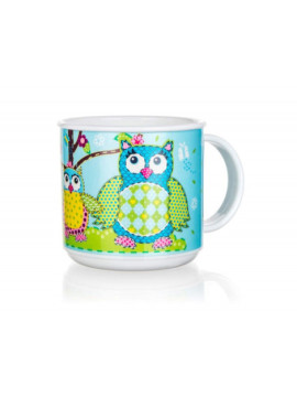 Hrnek plast 200ml  OWLS