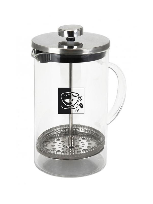 Konvice french press 600ml skloPHnerez s filtrem  ORION