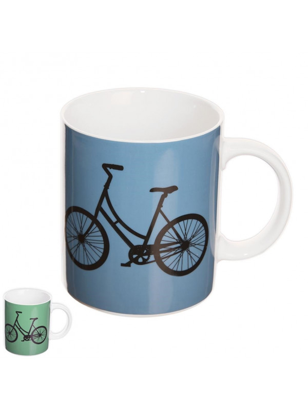 Hrnek porcelán 400ml BIKE